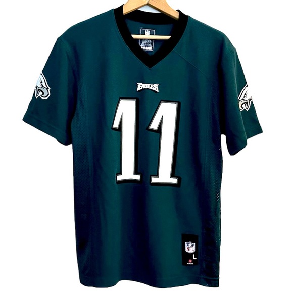 NFL Other - Boys NFL Kids Carson Wentz Eagles # 11 Short Sleeve Jersey Size Large EUC